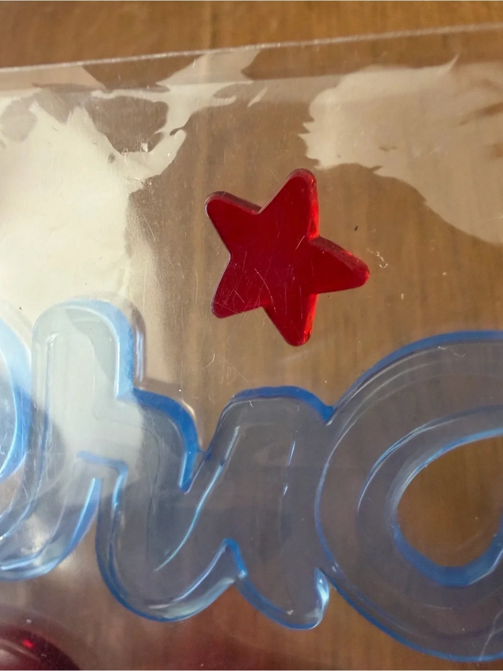 Target Red, Blue and White 'America the Beautiful' Gel Clings - Home Holiday